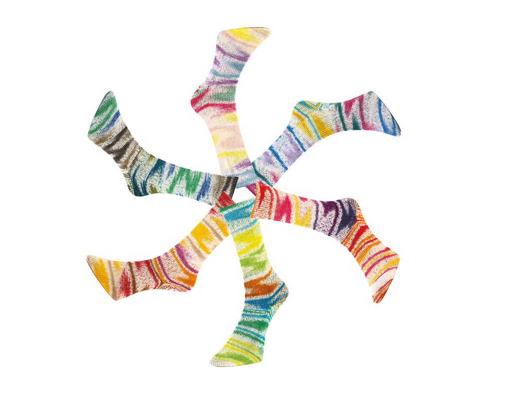 Laines du Nord Summer Socks Fancy Sockenwolle 88% Baumwolle, 12 % Nylon 80 g (Kopie)