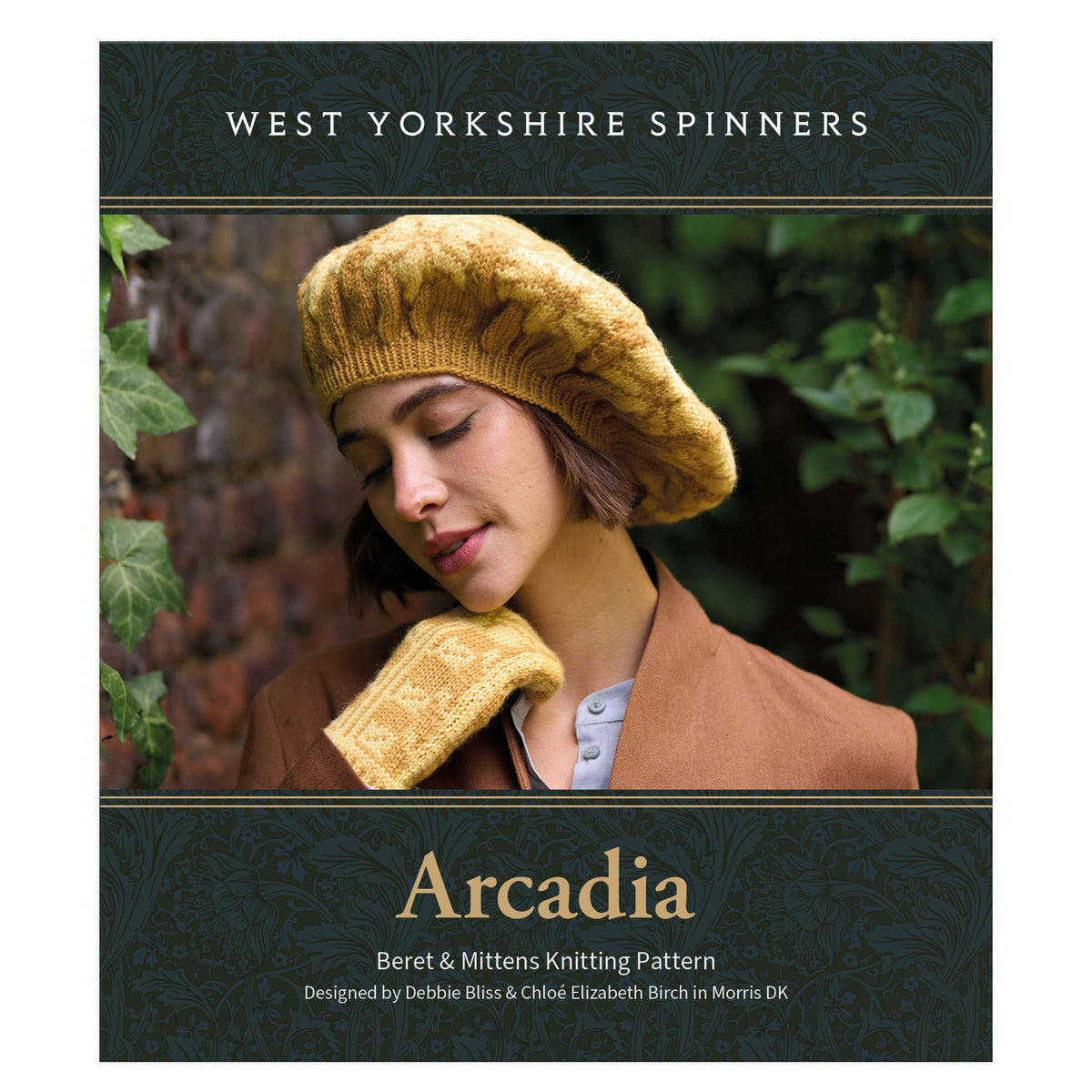 West Yorkshire Spinners Anleitungsheft "Arcadia Beret and Mittens Pattern" für Morris in Englisch (Kopie)