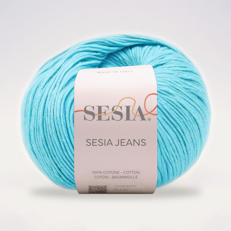 Sesia Jeans (leicht meliert)- 100 % Baumwolle 50 g 177 m