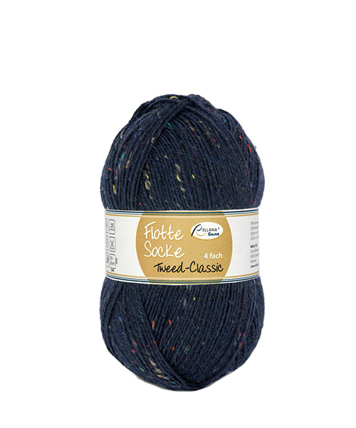 Rellana Flotte Socke Tweed Classic 4f. 100 g Sockenwolle