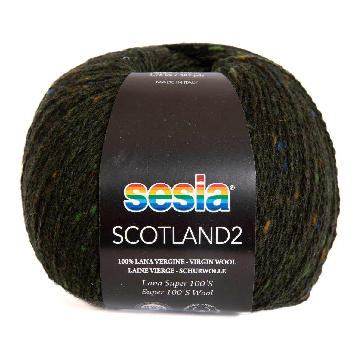 Sesia Scotland 2 50 g 350 m - 100 % Merinowolle