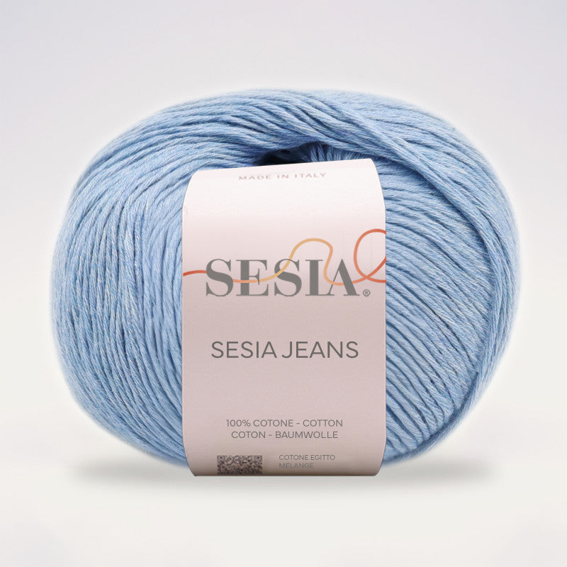 Sesia Jeans (leicht meliert)- 100 % Baumwolle 50 g 177 m