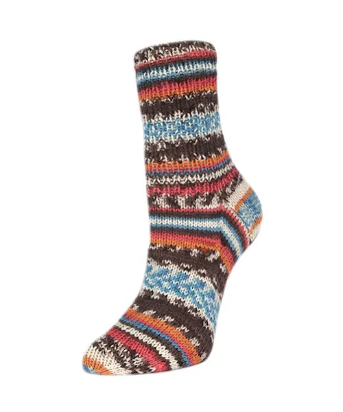 Rellana Flotte Socke Nordic 6 fädig 75 % Schurwolle superwash, 25 % Polyamid 150 g