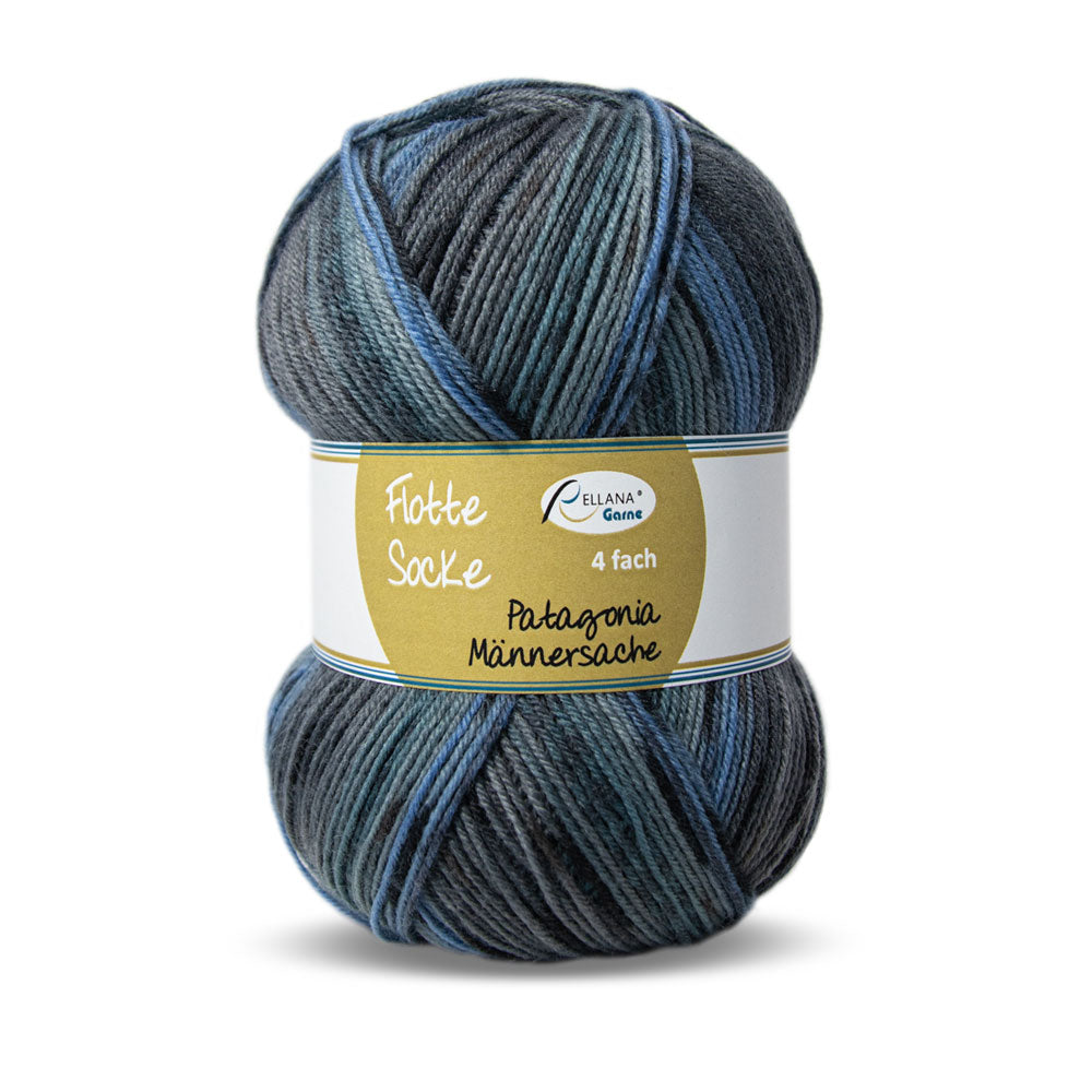 Rellana Flotte Socke Patagonia Männersache Sockenwolle 6-fädig