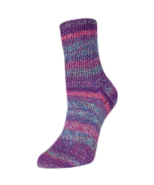 Rellana Flotte Socke 4f. Andante – 75 % Schurwolle superwash, 25 % Polyamid 100 g