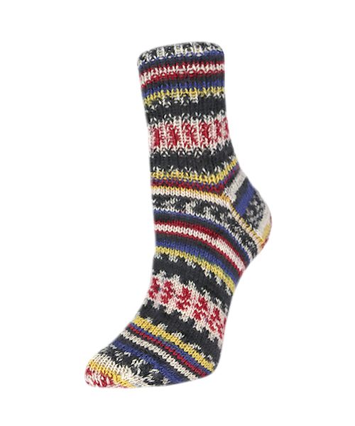 Rellana Flotte Socke Nordic 6 fädig 75 % Schurwolle superwash, 25 % Polyamid 150 g