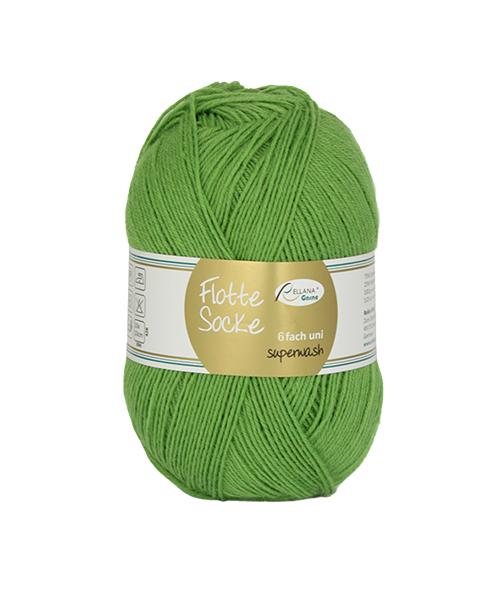 Rellana Flotte Socke Uni 6fädig