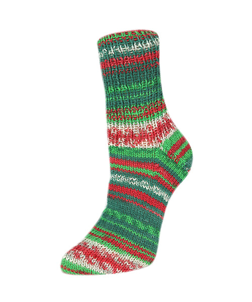 Rellana Flotte Socke  Christmas Sockenwolle 4-fädig 2025
