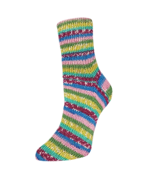 Rellana Flotte Socke Viva Sockenwolle 4-fädig  Baumwolle + Wolle Stretch