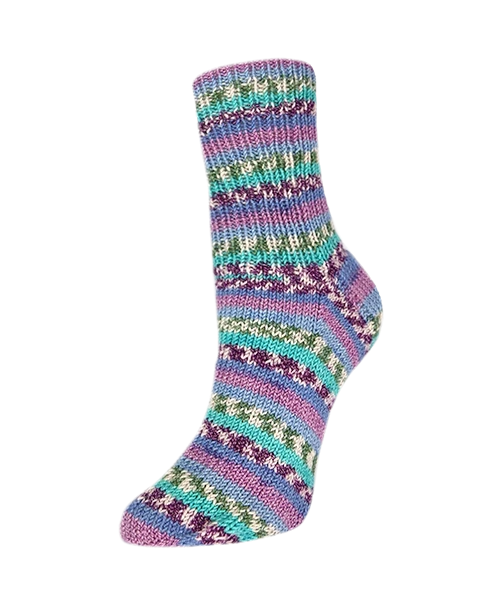 Rellana Flotte Socke Viva Sockenwolle 4-fädig  Baumwolle + Wolle Stretch