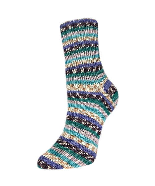 Rellana Flotte Socke Viva Sockenwolle 4-fädig  Baumwolle + Wolle Stretch