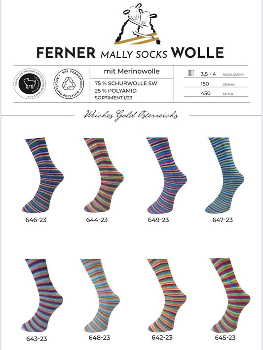 Ferner Wolle Mally Socks I/23