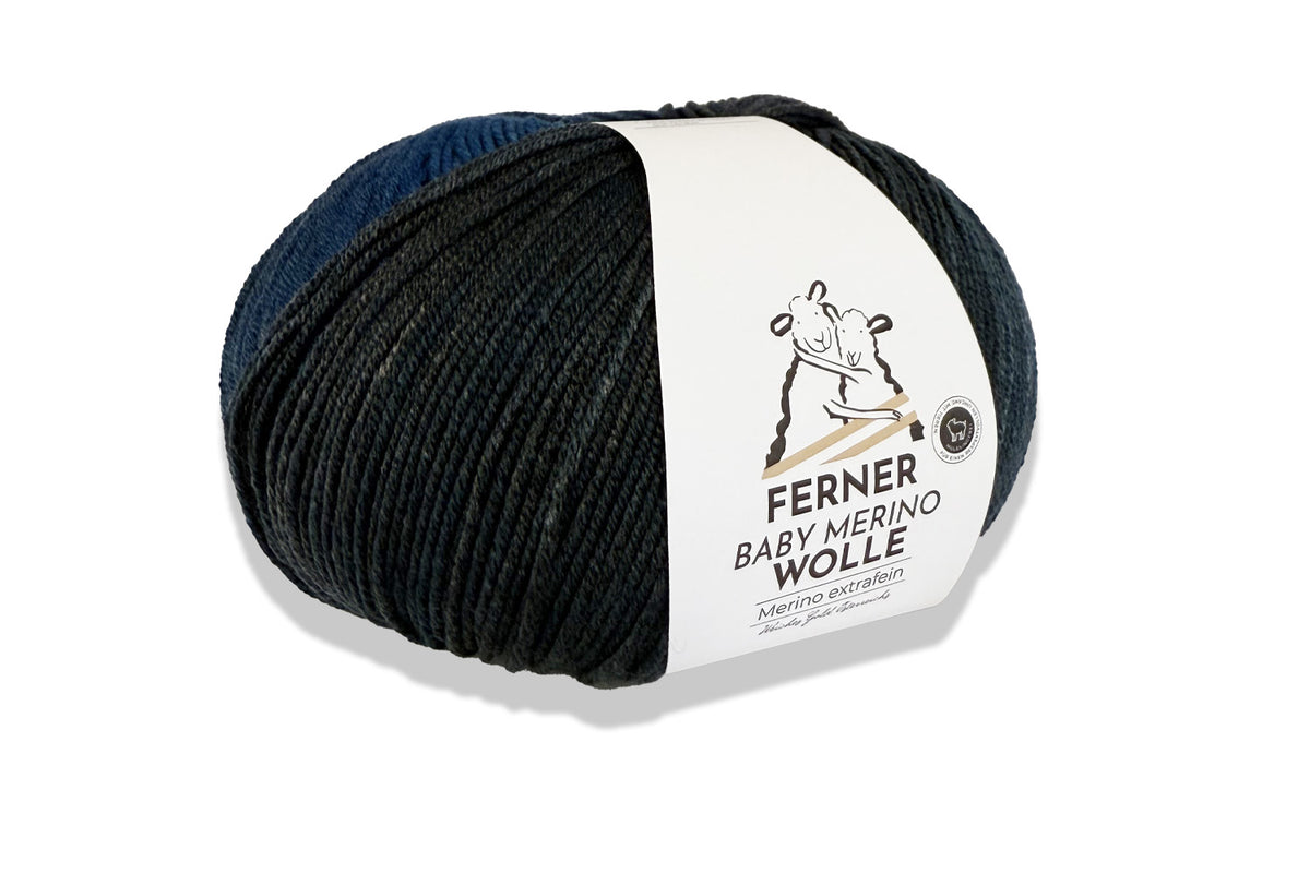 Neue Farben! Ferner Wolle Baby Merino  Farbverlauf 100 g 320 m