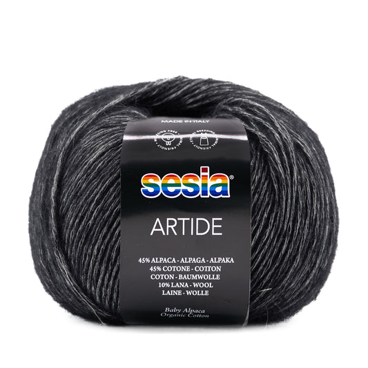 Sesia Artide - 45 % Baumwolle - 45 % Babyalpaka - 10 % Merinowolle