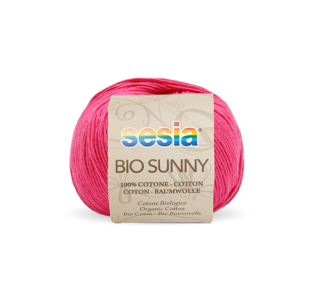 Sesia Bio Sunny 8 fädig 125 m/50 g - 100 % Baumwolle GOTS