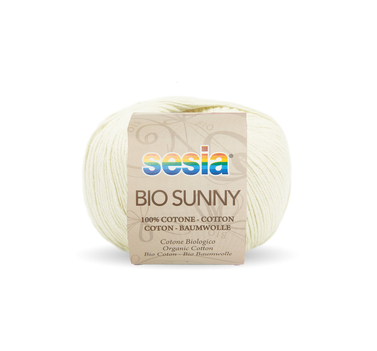 Sesia Bio Sunny 8 fädig 125 m/50 g - 100 % Baumwolle GOTS