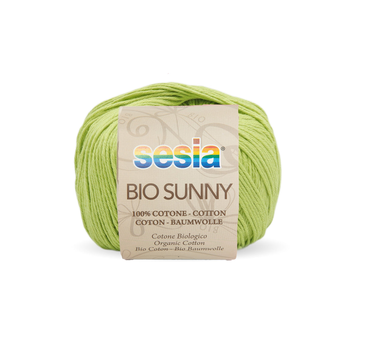 Sesia Bio Sunny 8 fädig 125 m/50 g - 100 % Baumwolle GOTS
