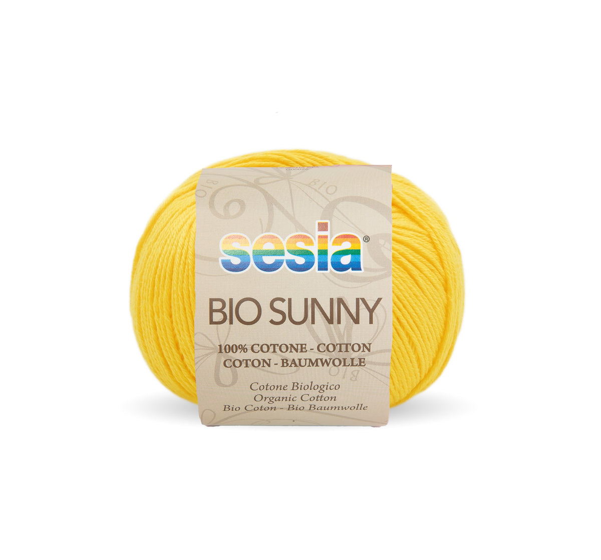 Sesia Bio Sunny 8 fädig 125 m/50 g - 100 % Baumwolle GOTS