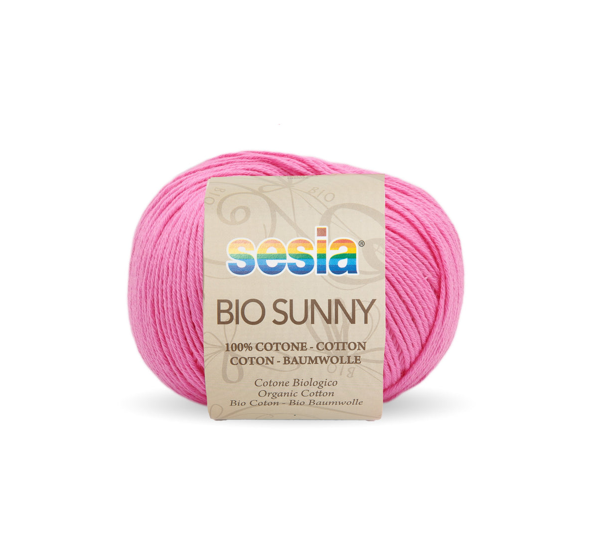 Sesia Bio Sunny 8 fädig 125 m/50 g - 100 % Baumwolle GOTS