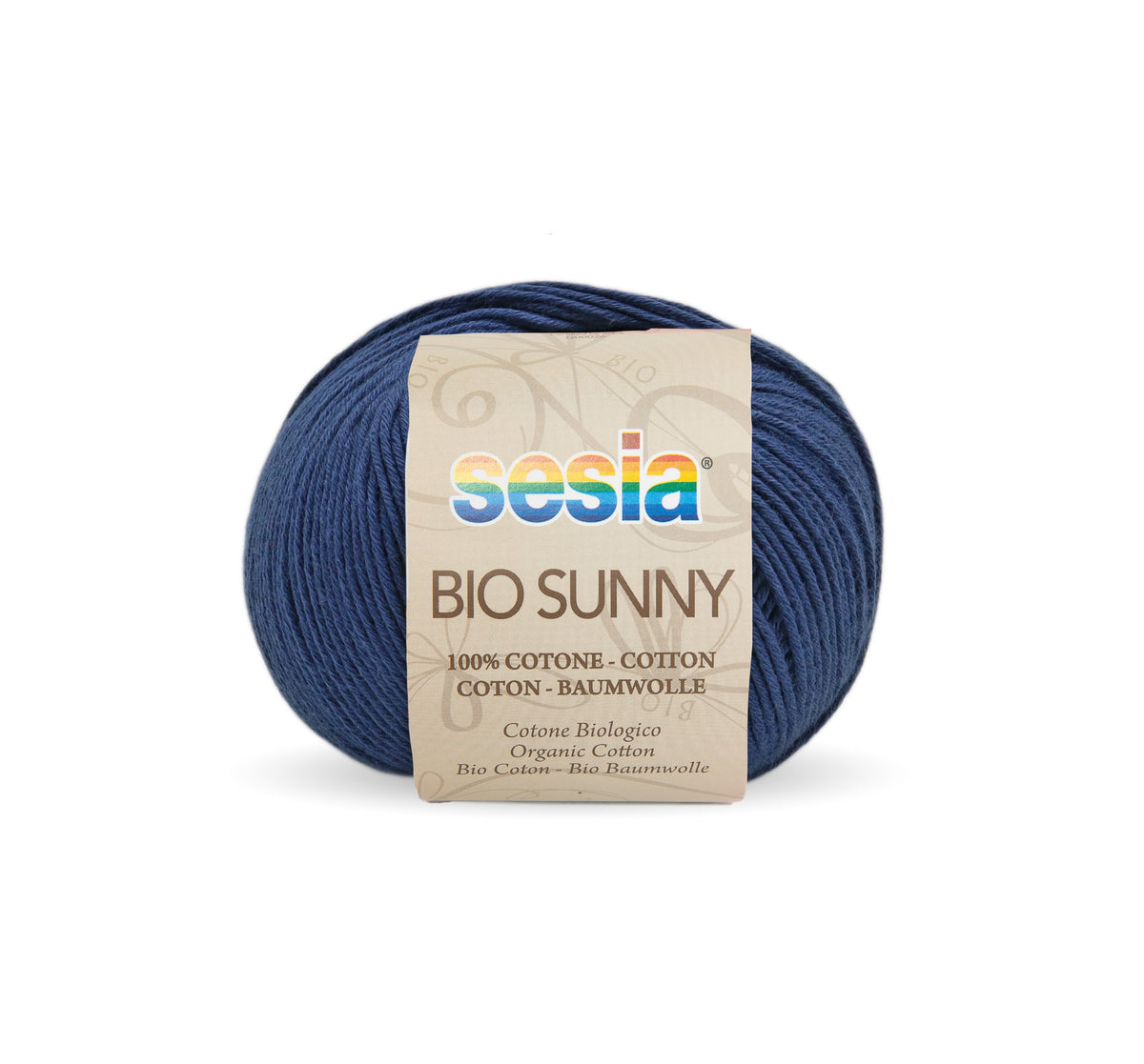 Sesia Bio Sunny 8 fädig 125 m/50 g - 100 % Baumwolle GOTS