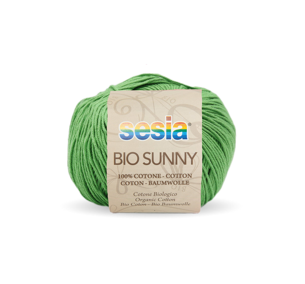 Sesia Bio Sunny 8 fädig 125 m/50 g - 100 % Baumwolle GOTS