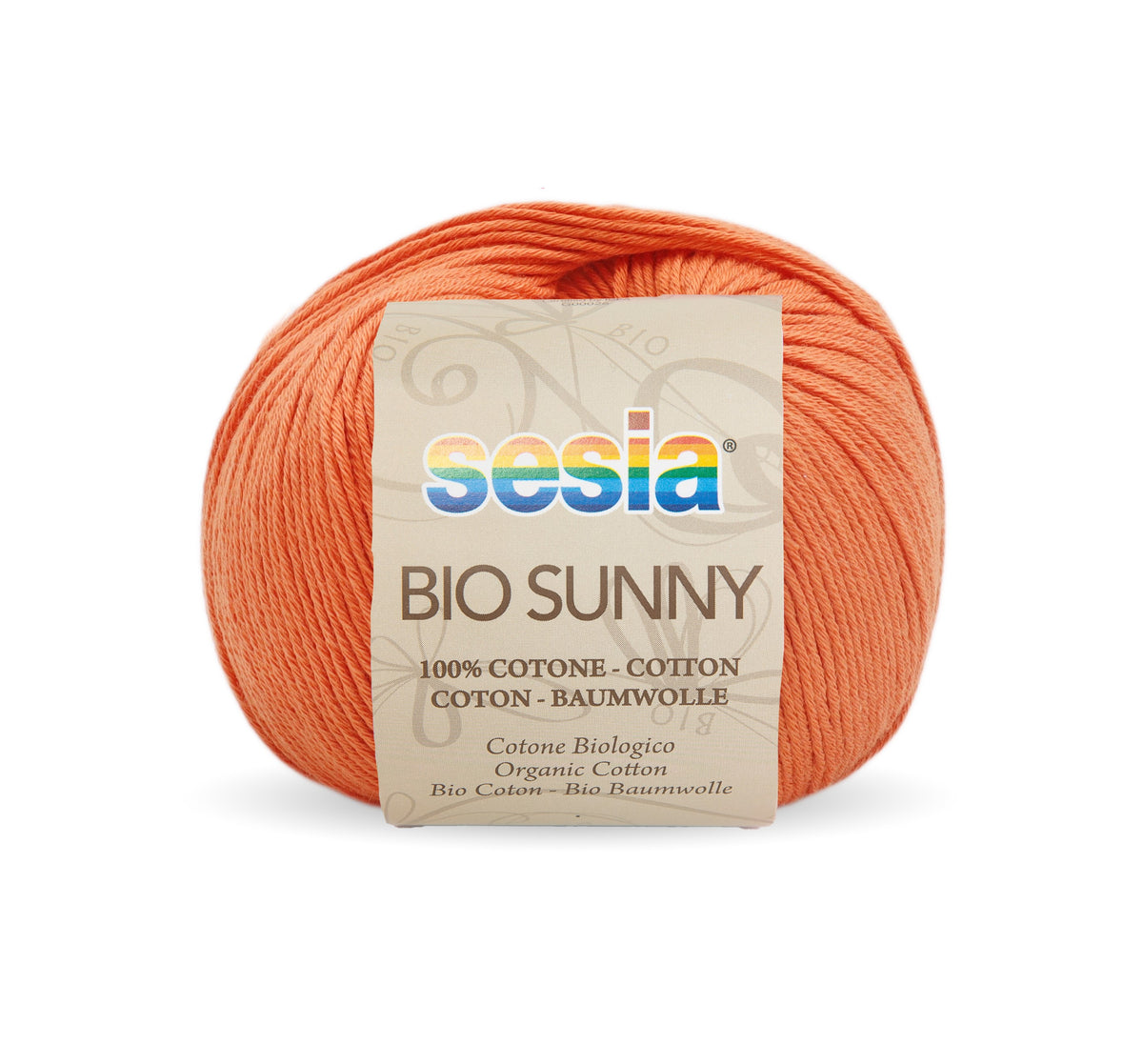 Sesia Bio Sunny 8 fädig 125 m/50 g - 100 % Baumwolle GOTS