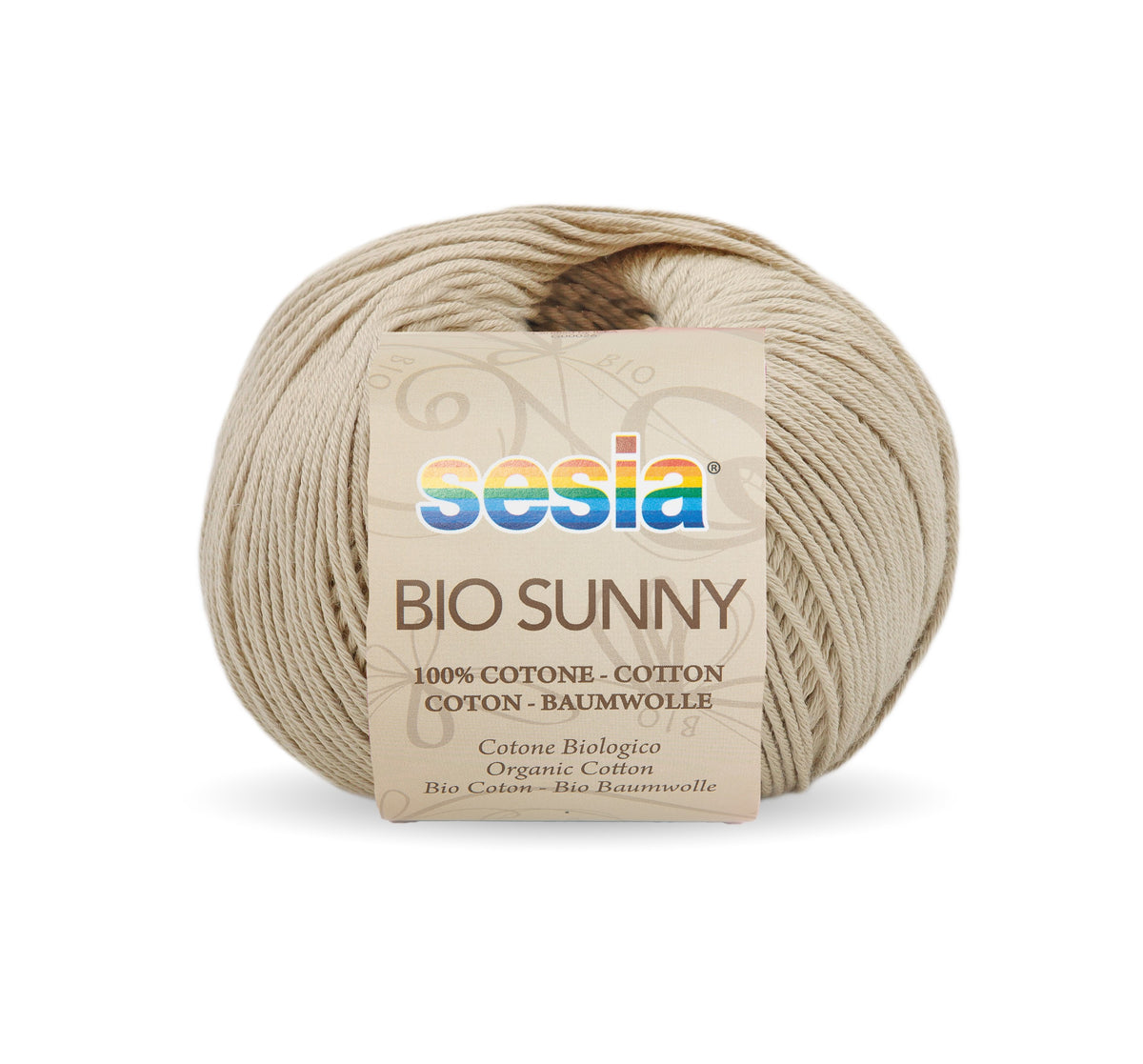Sesia Bio Sunny 8 fädig 125 m/50 g - 100 % Baumwolle GOTS