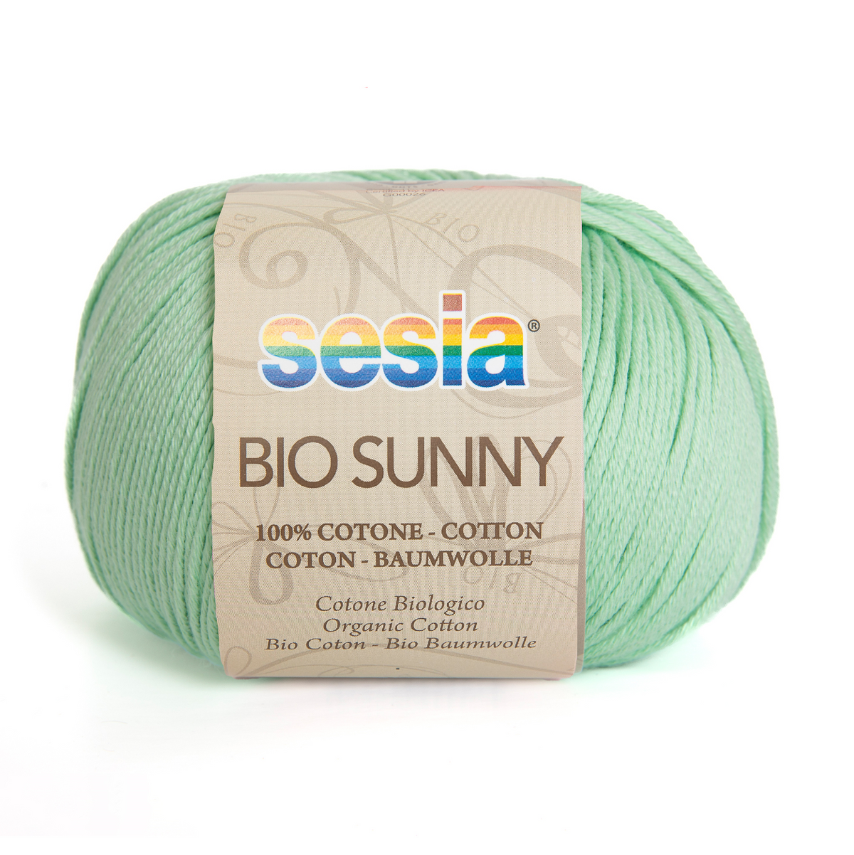 Sesia Bio Sunny 8 fädig 125 m/50 g - 100 % Baumwolle GOTS