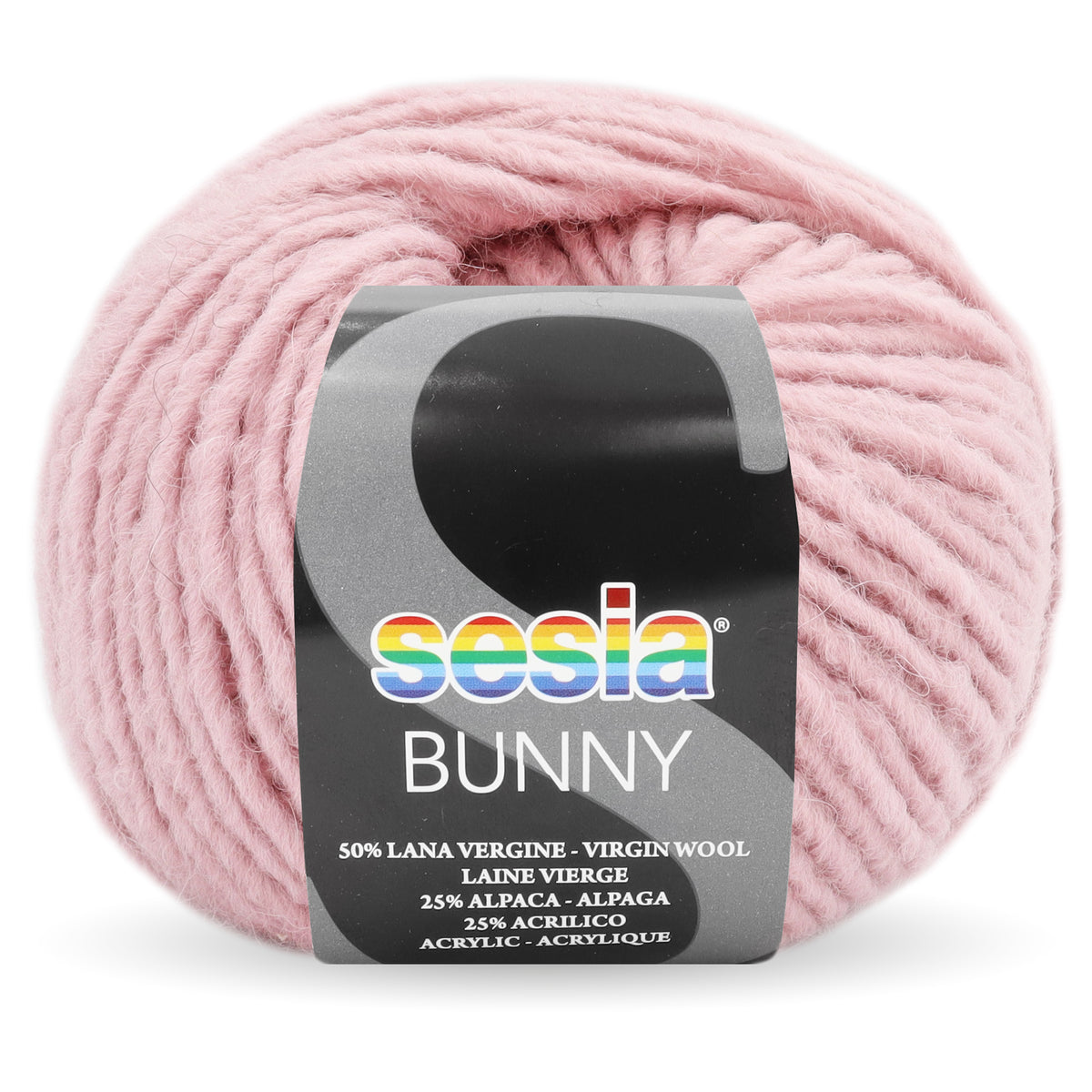 Sesia Bunny 50 g 75 m - 50 % Schurwolle 25% Alpaka 25% Acryl
