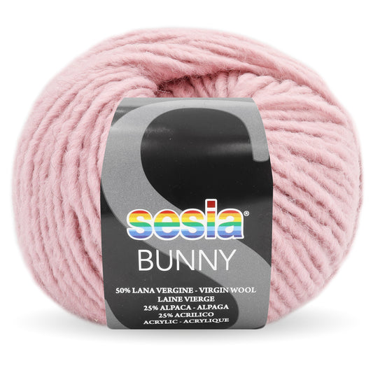 Sesia Bunny 50 g 75 m - 50 % Schurwolle 25% Alpaka 25% Acryl