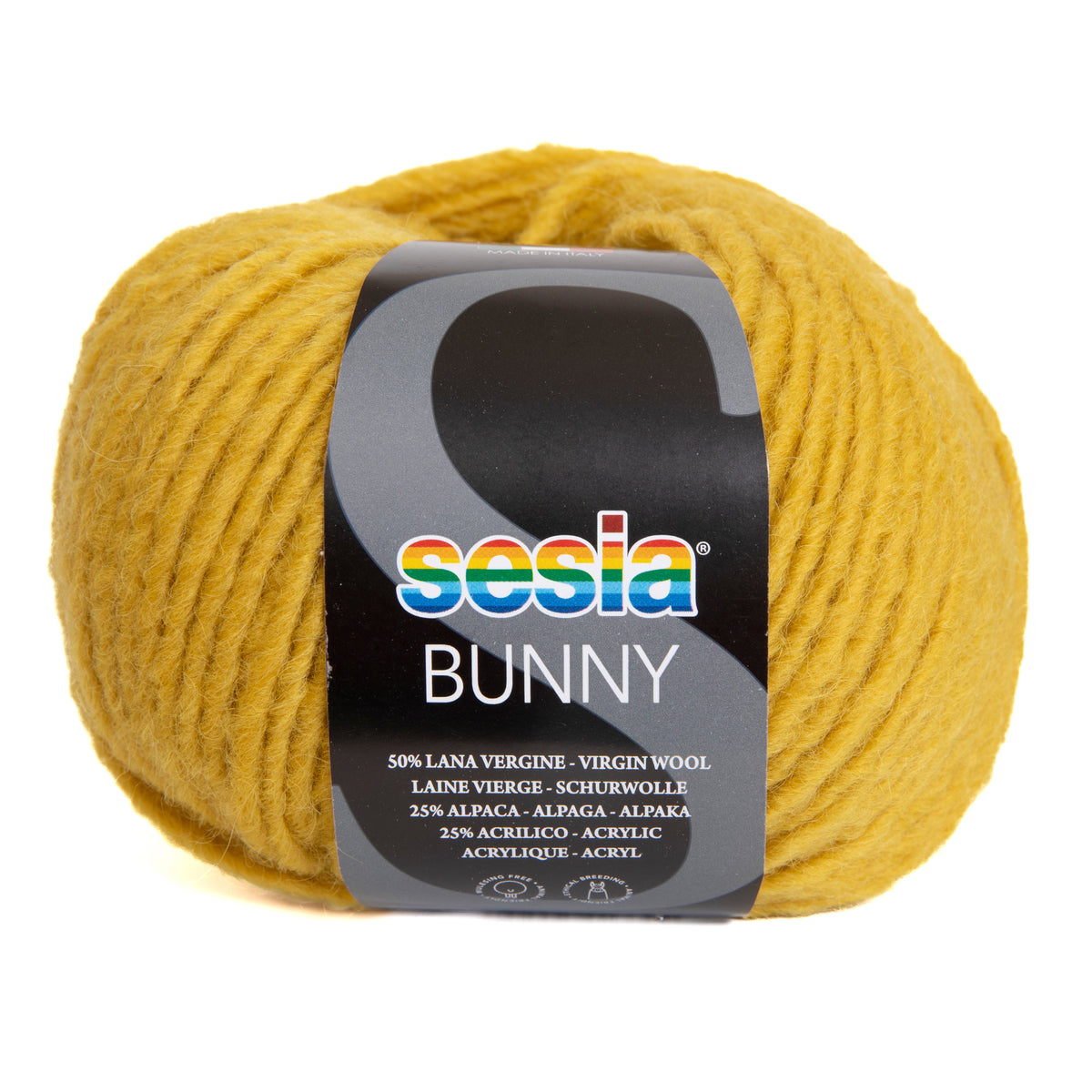 Sesia Bunny 50 g 75 m - 50 % Schurwolle 25% Alpaka 25% Acryl