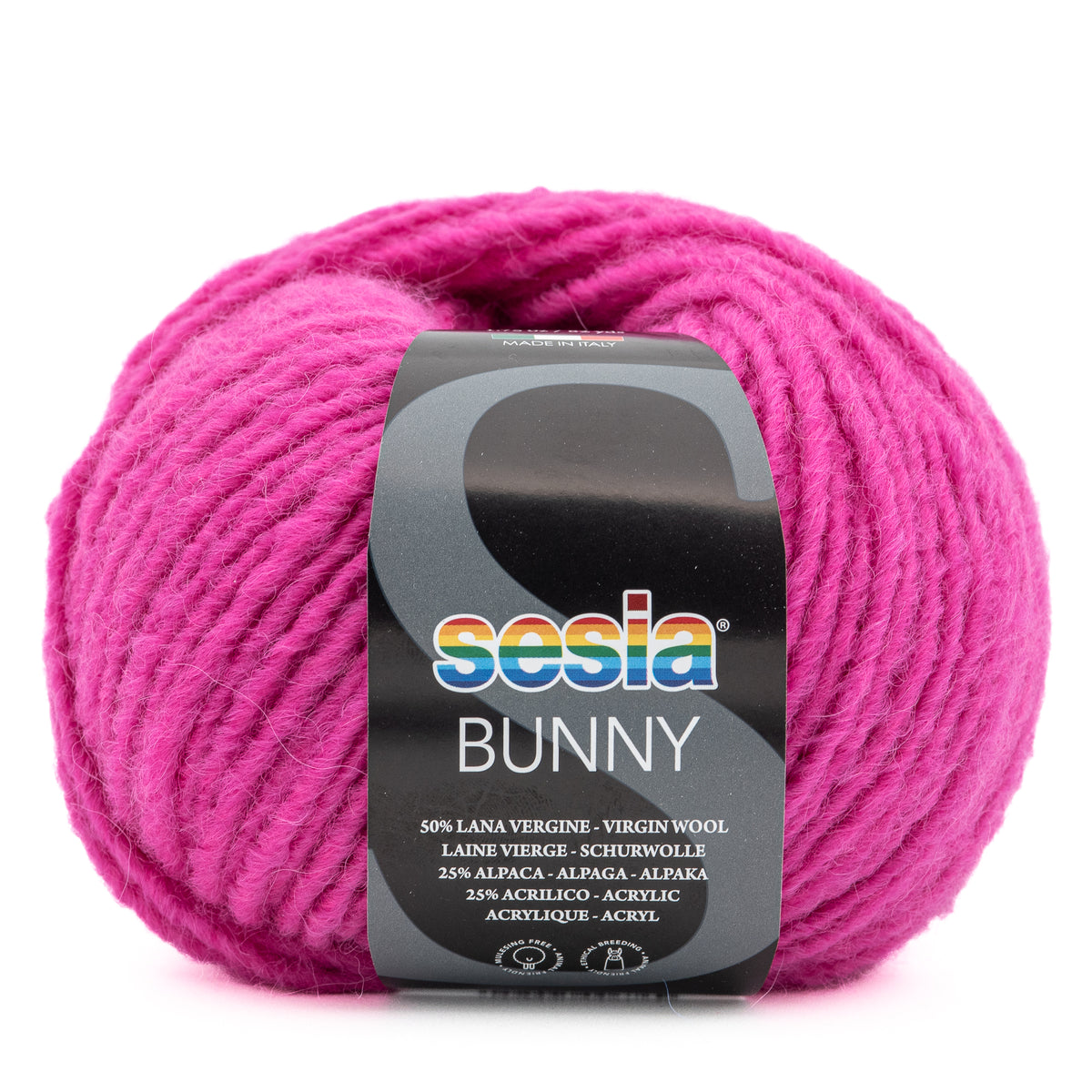 Sesia Bunny 50 g 75 m - 50 % Schurwolle 25% Alpaka 25% Acryl