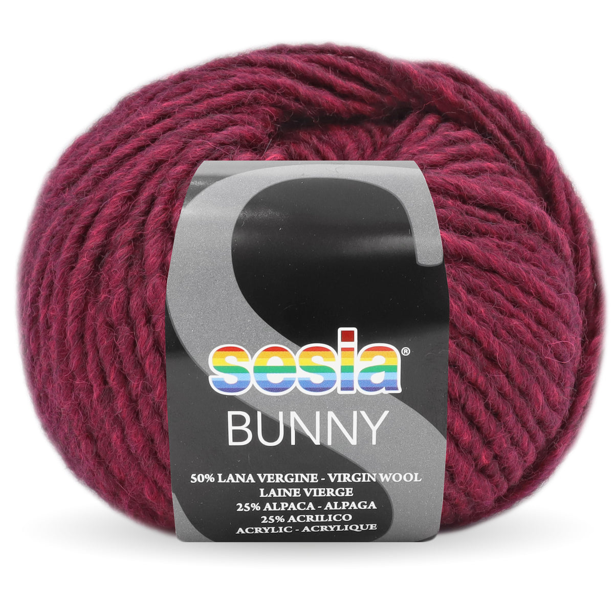 Sesia Bunny 50 g 75 m - 50 % Schurwolle 25% Alpaka 25% Acryl