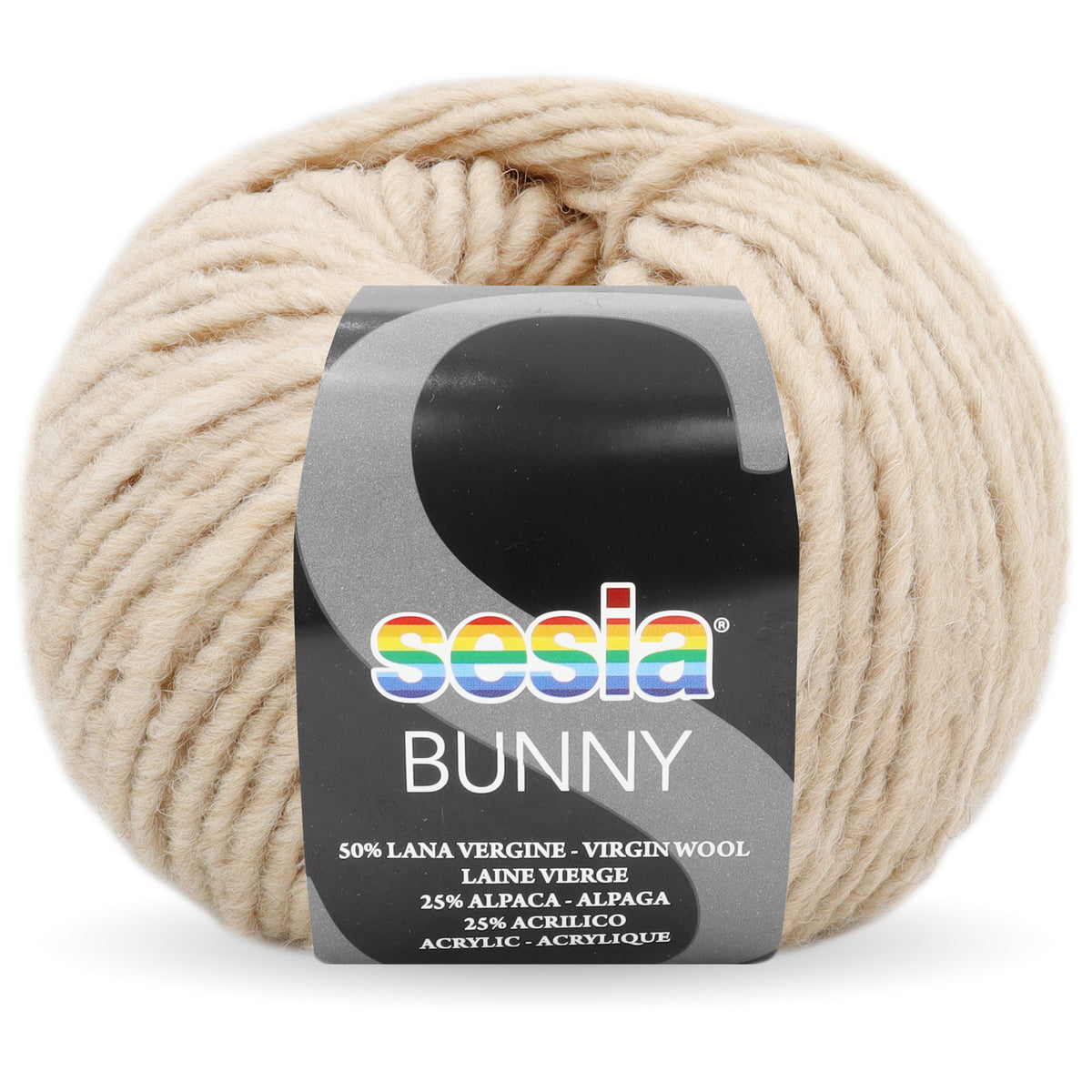 Sesia Bunny 50 g 75 m - 50 % Schurwolle 25% Alpaka 25% Acryl