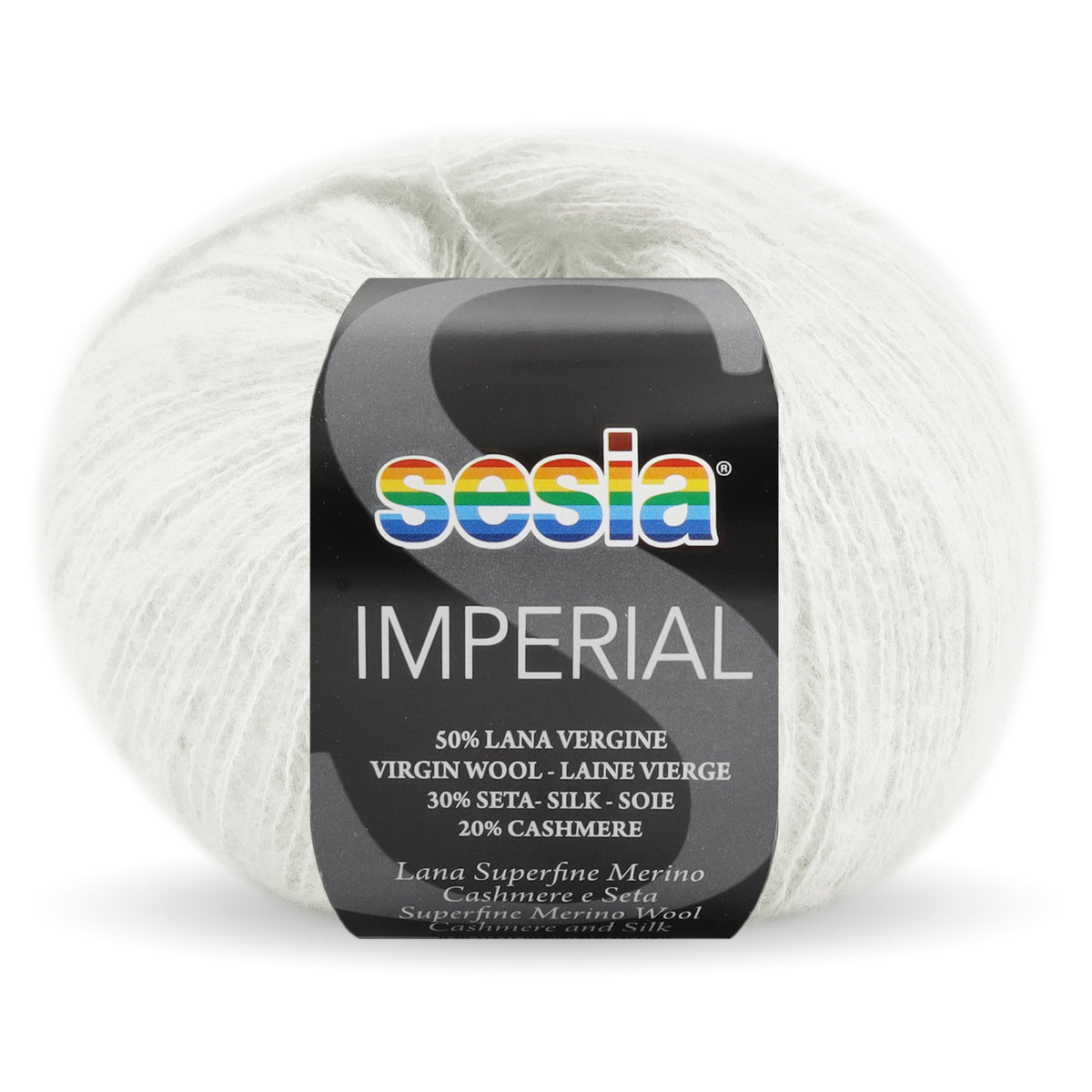 Sesia Imperial - 50 % Merino superfine, 30 % Seide, 20 % Kaschmir
