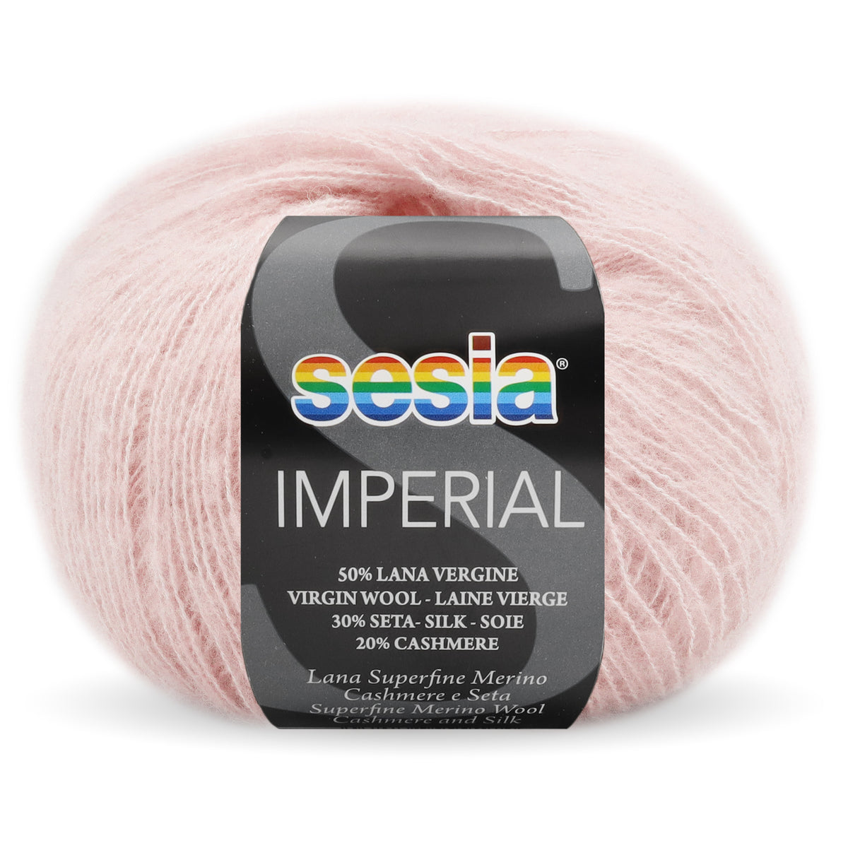 Sesia Imperial - 50 % Merino superfine, 30 % Seide, 20 % Kaschmir