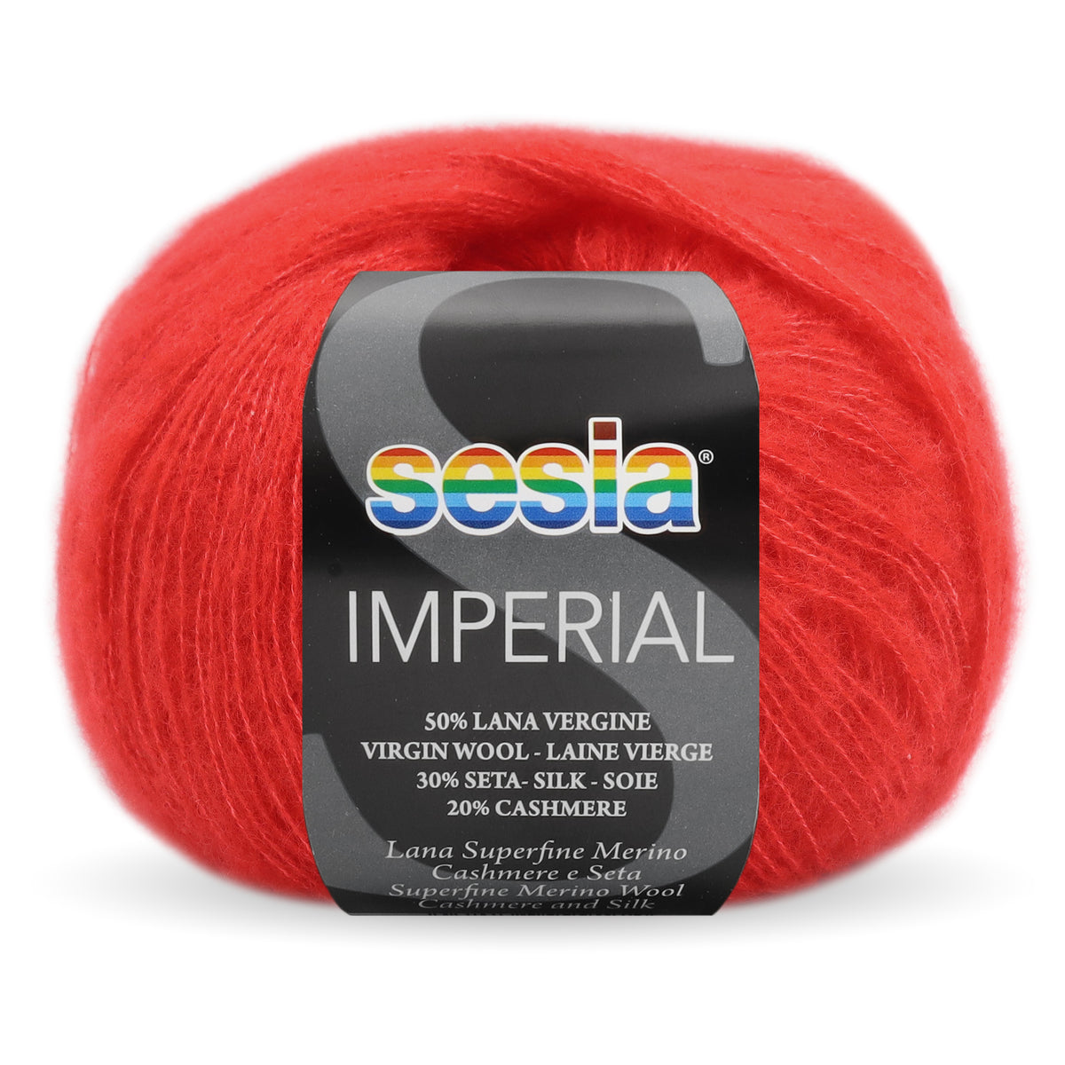 Sesia Imperial - 50 % Merino superfine, 30 % Seide, 20 % Kaschmir