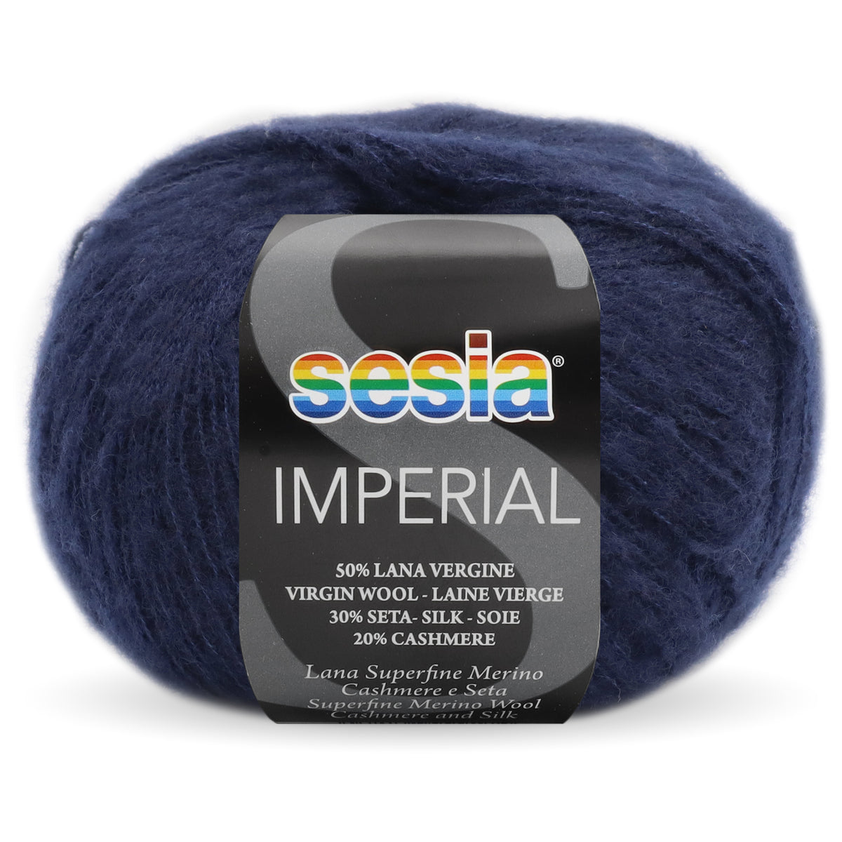 Sesia Imperial - 50 % Merino superfine, 30 % Seide, 20 % Kaschmir