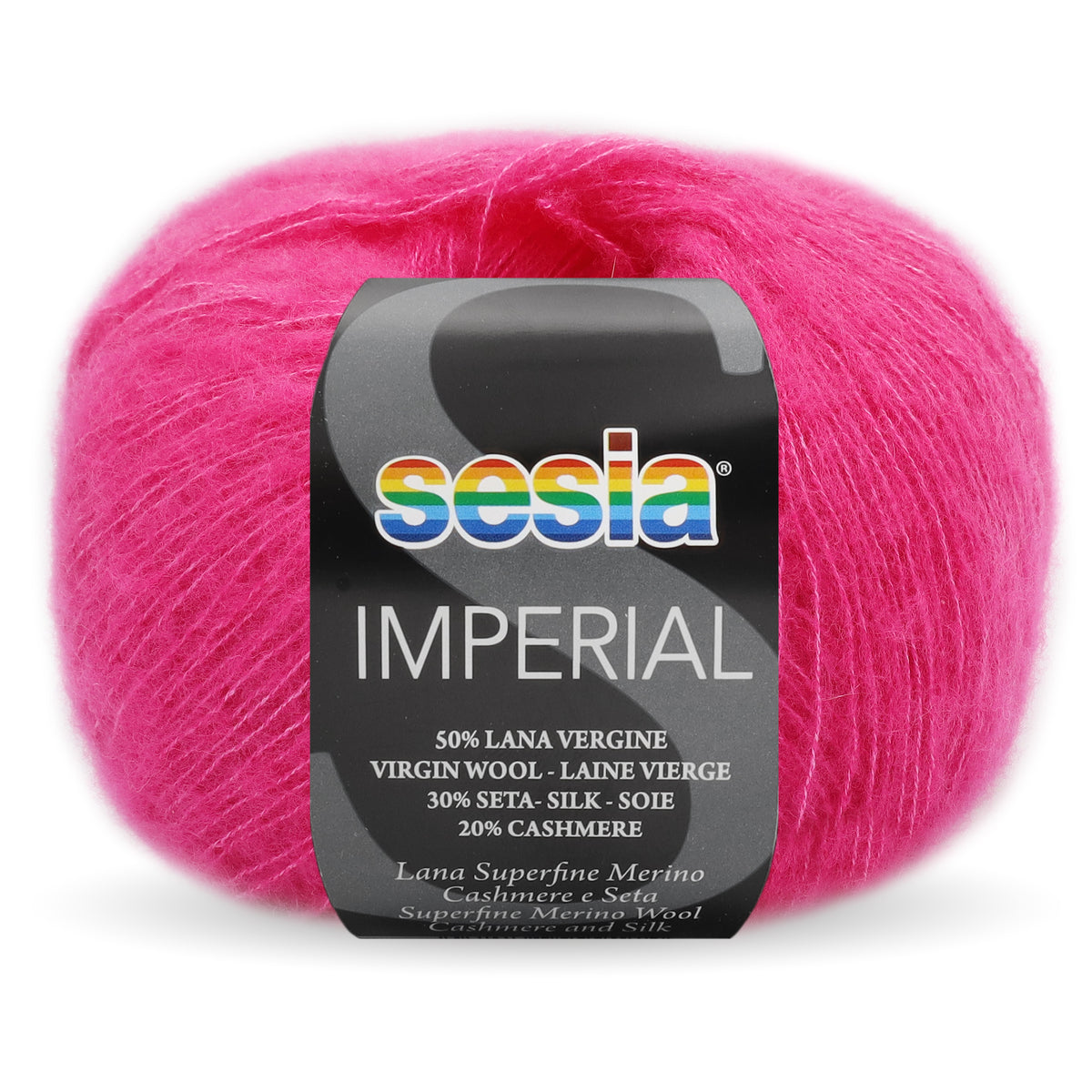Sesia Imperial - 50 % Merino superfine, 30 % Seide, 20 % Kaschmir