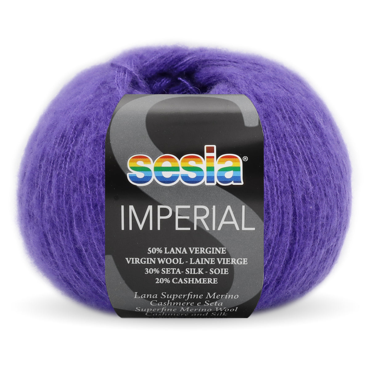Sesia Imperial - 50 % Merino superfine, 30 % Seide, 20 % Kaschmir