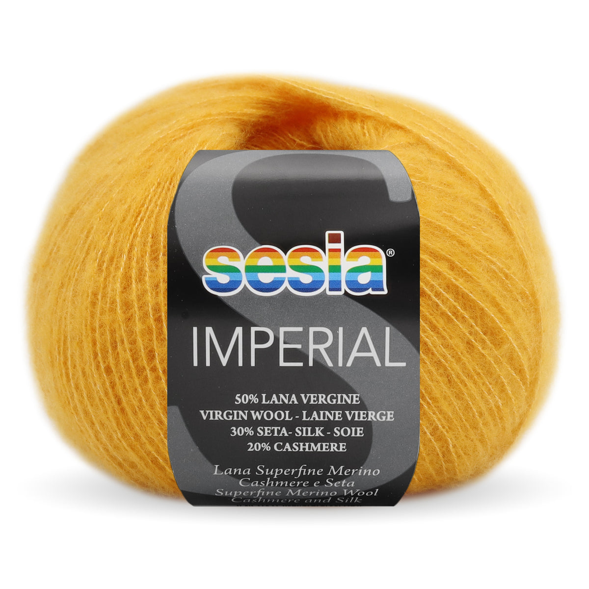 Sesia Imperial - 50 % Merino superfine, 30 % Seide, 20 % Kaschmir