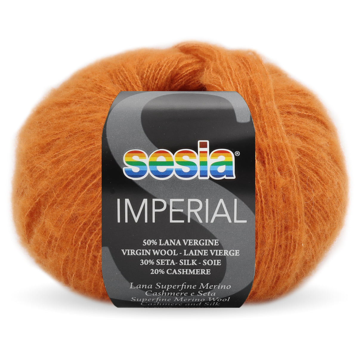 Sesia Imperial - 50 % Merino superfine, 30 % Seide, 20 % Kaschmir