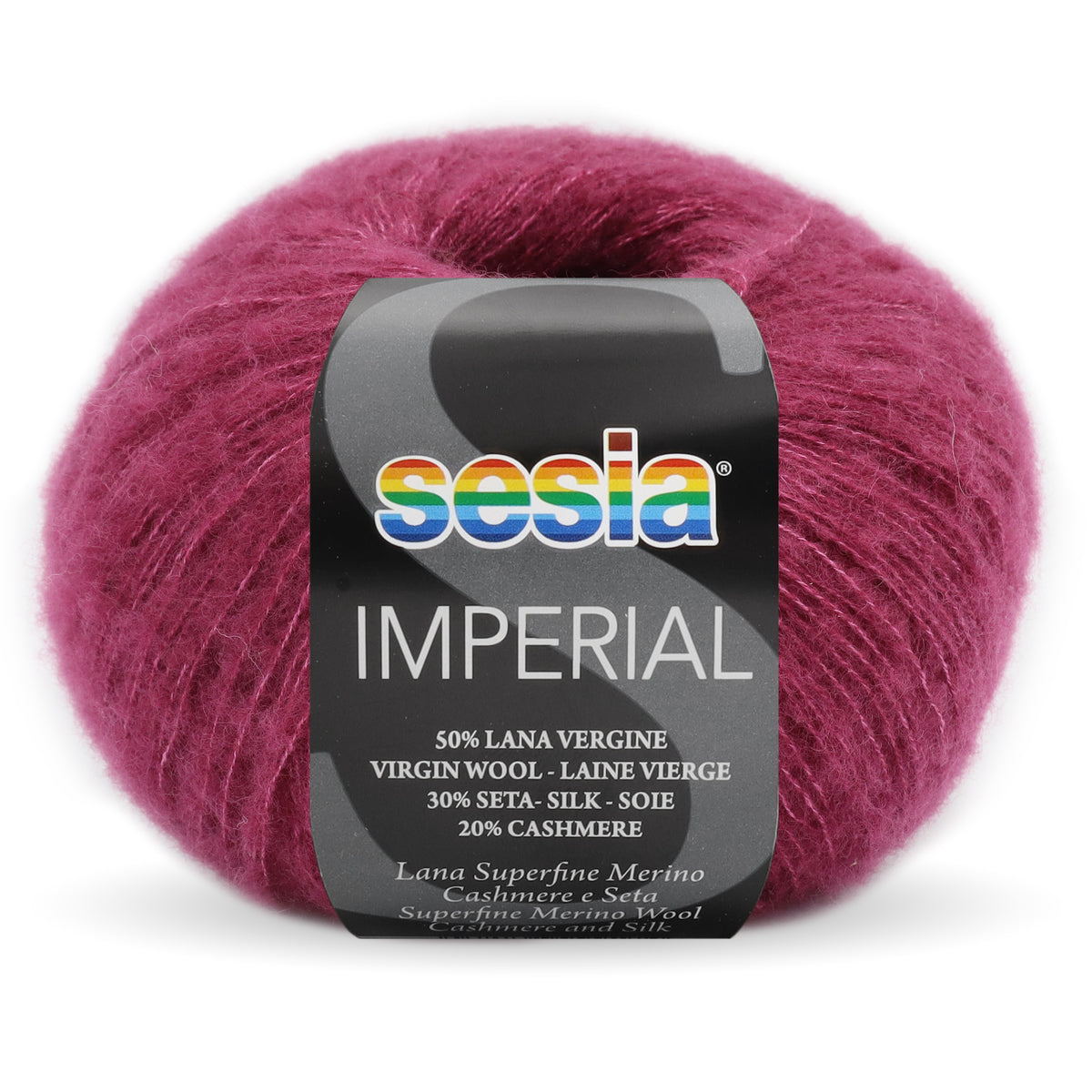 Sesia Imperial - 50 % Merino superfine, 30 % Seide, 20 % Kaschmir