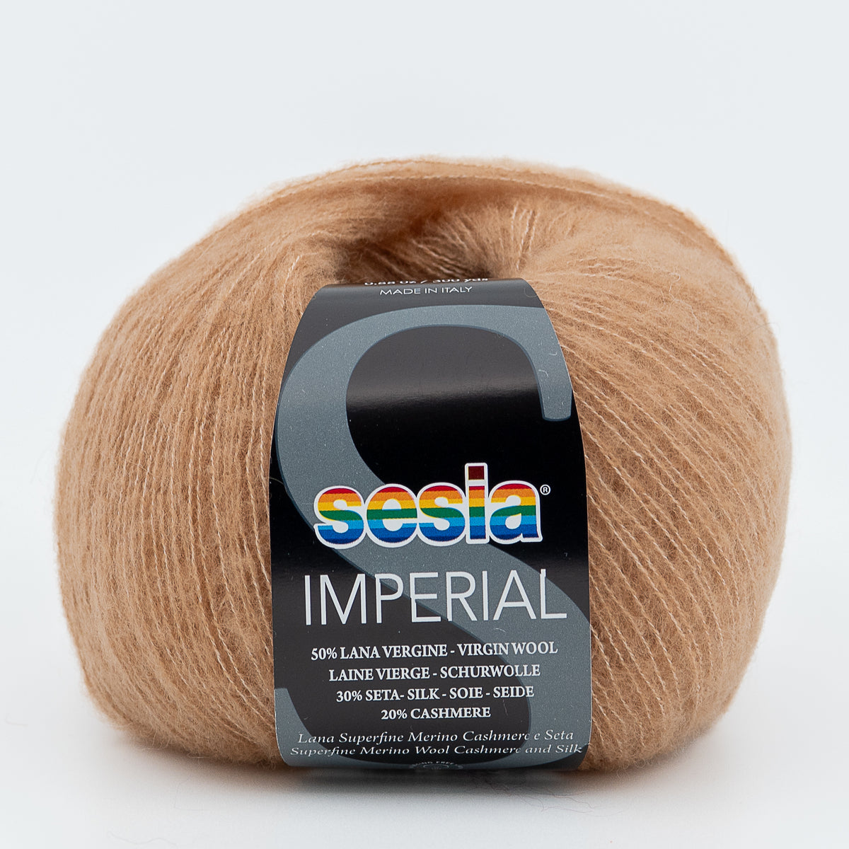 Sesia Imperial - 50 % Merino superfine, 30 % Seide, 20 % Kaschmir