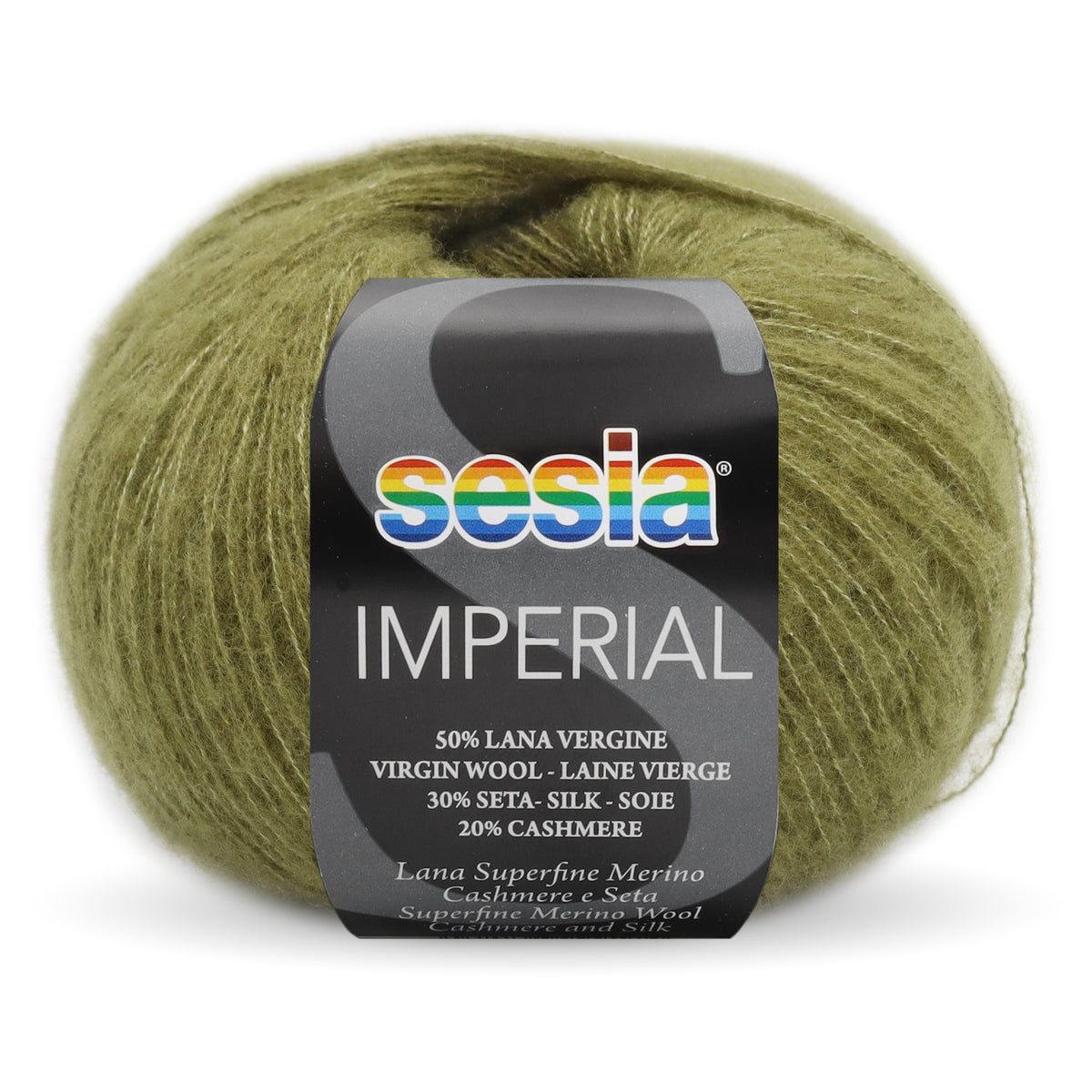 Sesia Imperial - 50 % Merino superfine, 30 % Seide, 20 % Kaschmir