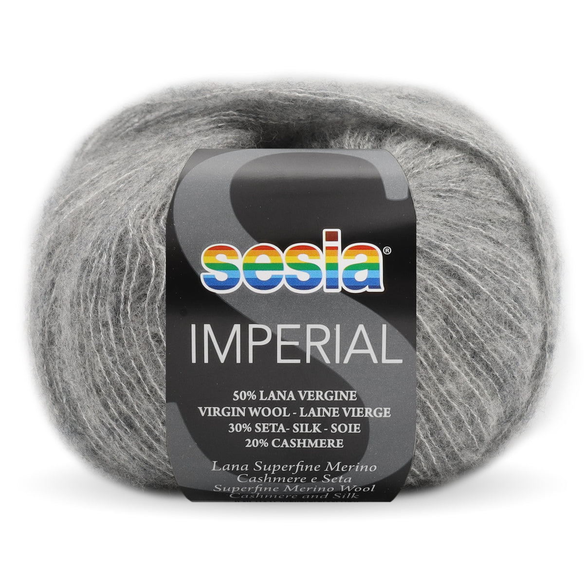 Sesia Imperial - 50 % Merino superfine, 30 % Seide, 20 % Kaschmir