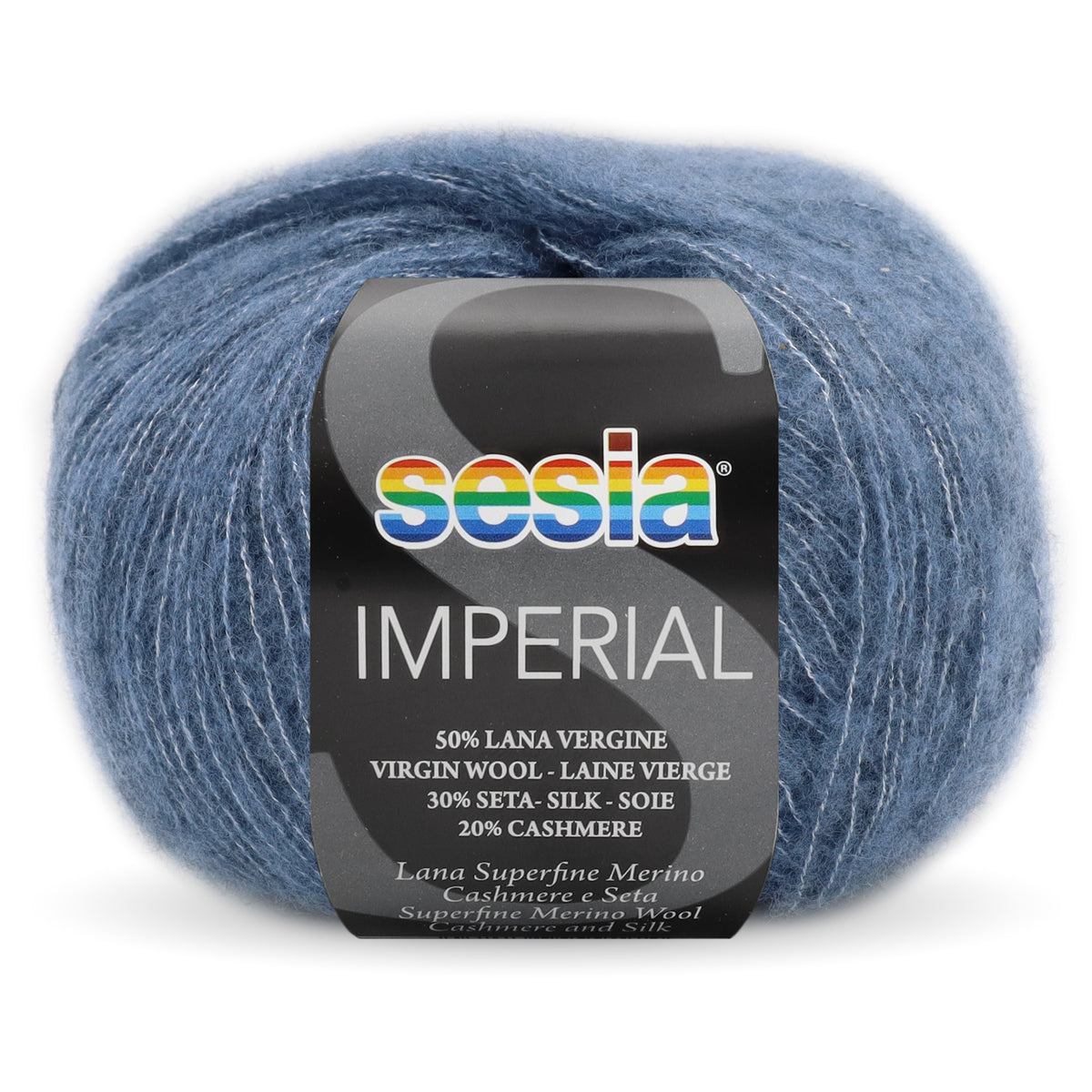 Sesia Imperial - 50 % Merino superfine, 30 % Seide, 20 % Kaschmir