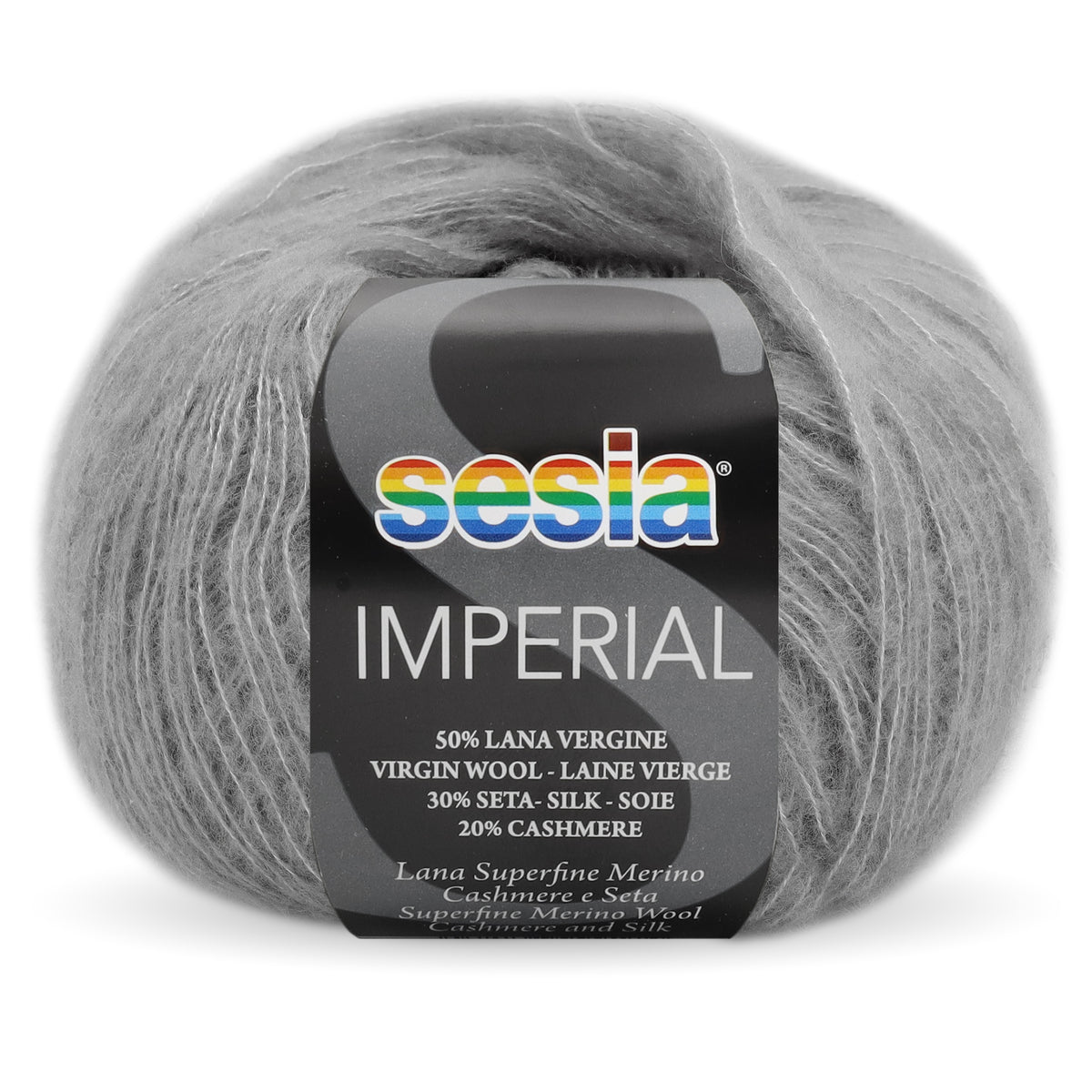 Sesia Imperial - 50 % Merino superfine, 30 % Seide, 20 % Kaschmir