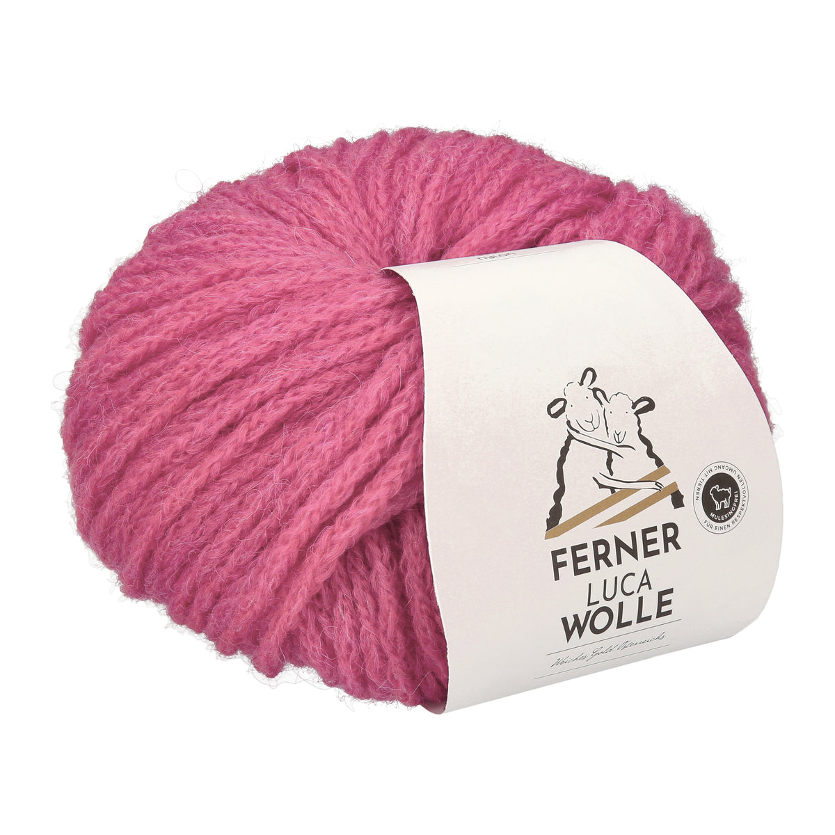 Ferner Wolle Luca Kettgarn 63 % Merino extrafine, 27 % Baby Alpaca, 10 % Nylon Nadelstärke 4+