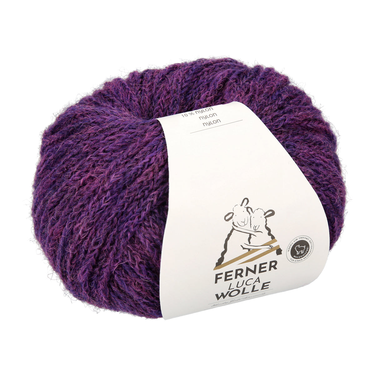 Ferner Wolle Luca Kettgarn 63 % Merino extrafine, 27 % Baby Alpaca, 10 % Nylon Nadelstärke 4+